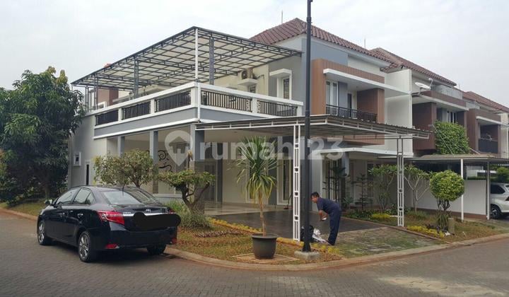 Rumah Hoek Asri Sejuk Siap Huni Dijual Di Raffles Hill Cibubur