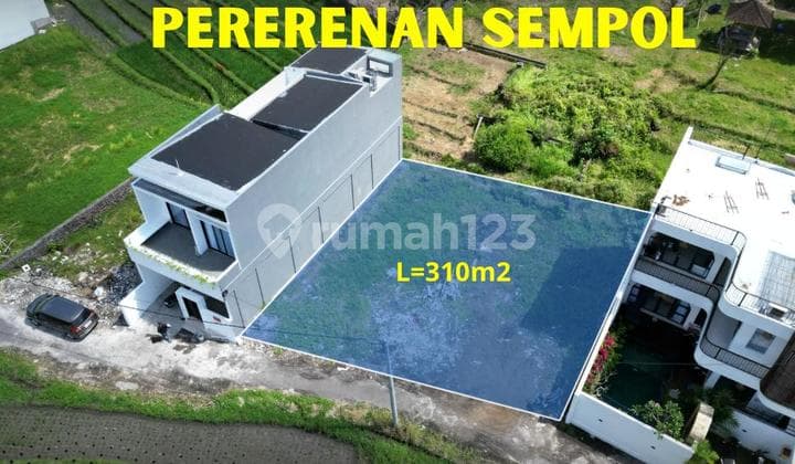 Tanah di Pusat Canggu Dekat Surya Gym Obsidian dan Padang Linjong
