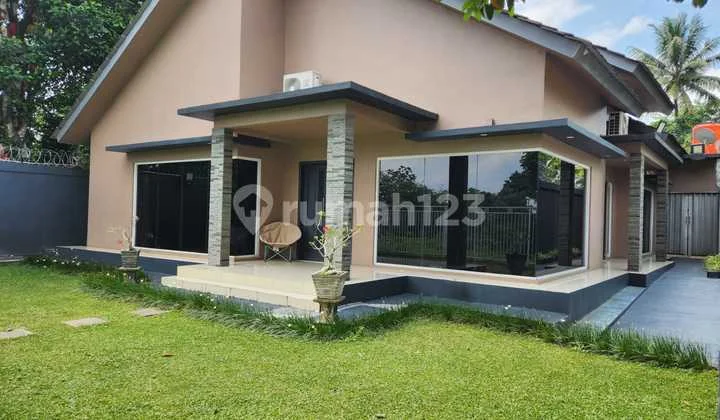 Dijual Cepat Rumah Bagus Full Furnished Di Bojing Gede Kemang Bogor, Shm, Tanah Luas 619 M2
