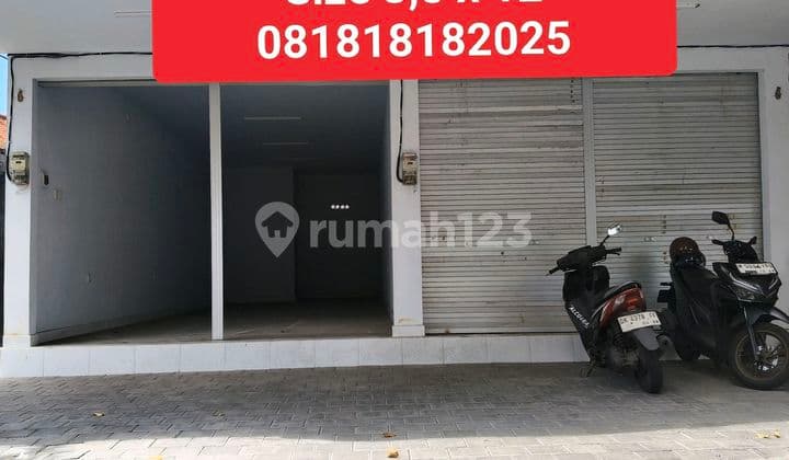 Disewakan Toko Area Kuta Strategis