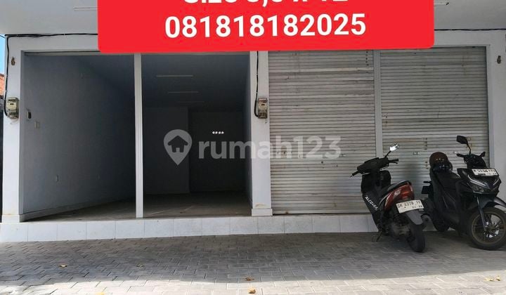 Disewakan Toko Area Kuta Strategis
