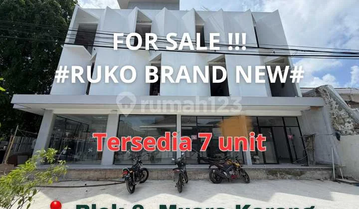 Dijual Ruko Baru Muara Karang (7 Unit) Area Komersial
