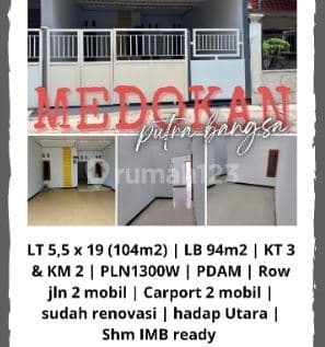 Jual Rumah Medokan Ayu Putra Bangsa Surabaya Siapa Cepat Dia Dapat