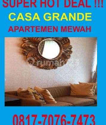 0817-7076-7473, Hot Deal !!! For Sale Casa Grande Apartment Connecting to Casablanca Mall