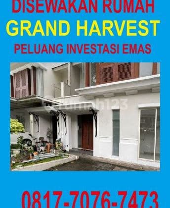 Sewa Rumah Grand Harvest Surabaya - PELUANG INVESTASI EMAS Dapatkan Hunian Premium
