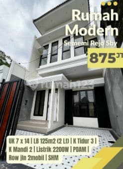 Jual Rumah Surabaya Barat Lokasi Sememi Rejo Asri