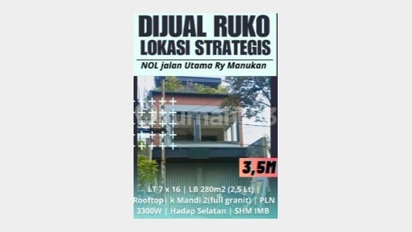 Ruko Strategis Siap Usaha Dijual Ruko Manukan Surabaya Ruko Strategis Siap Usaha Dijual Ruko Manukan Surabaya
