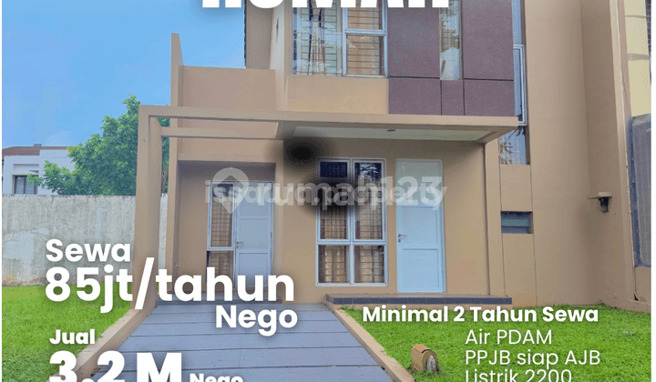 Disewa/Dijual Rumah Bagus Posisi di Jalan Boulevard Cosmo, The Icon BSD