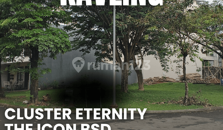 Dijual Kavling Hook dan Jalan Boulevard Cluster Eternity, The Icon BSD