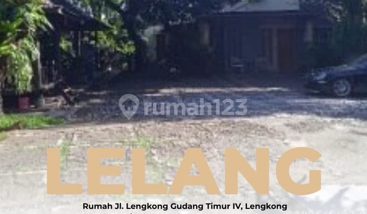 Dijual Cepat Rumah dengan Tanah Luas di Gudang Lengkong, Serpong
