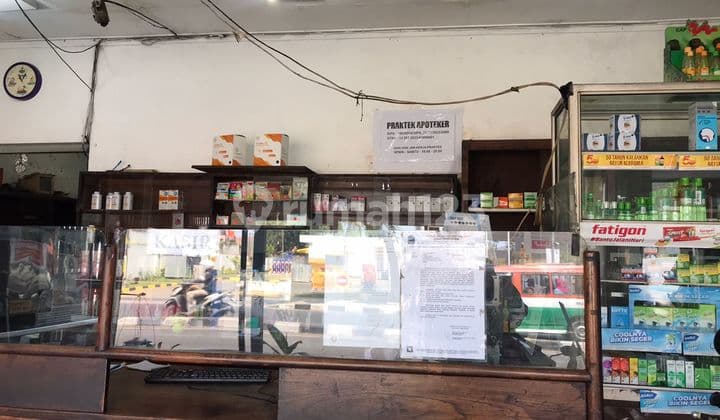 For Sale Ruko Strategis di Sudirman - Ex Apotek Harapan, Siap Pakai!