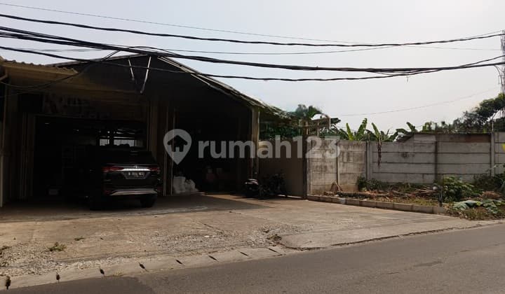 LAND AND WAREHOUSE 300m IN NORTH SERPONG GOOD LOCATION READY TO USE