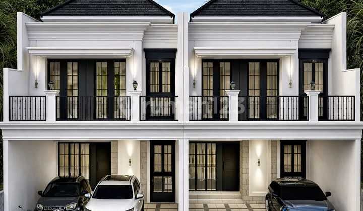 Rumah Mewah Classic Modern di Taman Gayungsari Barat Surabaya Selatan