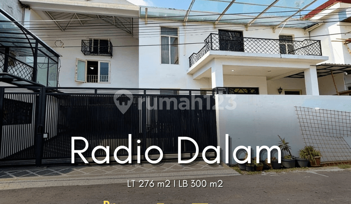 Good Ready-to-Occupy House in Radio Dalam North Gandaria Attractive Price