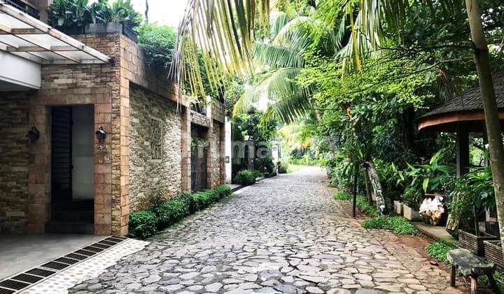 3-Story House with Private Pool in Lebak Bulus, South Jakarta