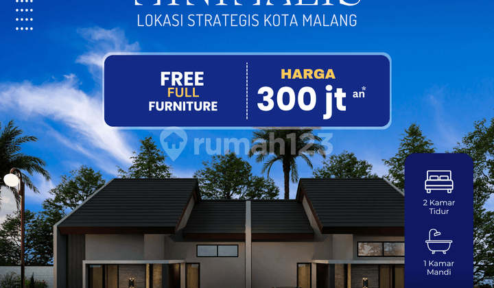 Rumah Dijual 1 Lantai Malang Kota dan Strategis
