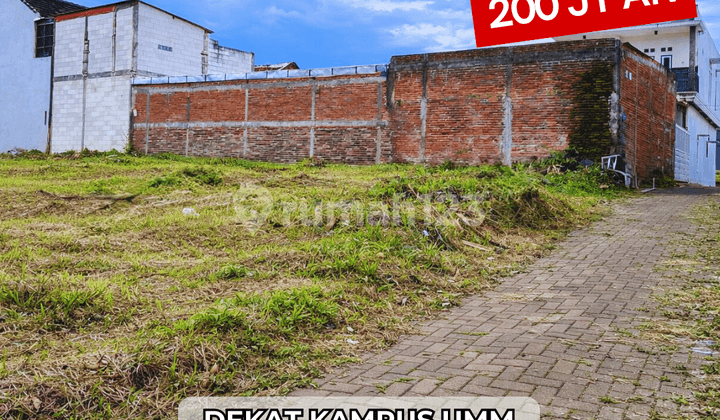 Dijual Tanah SHM - 3 Menit ke Uin Malang, Cocok Hunian atau Kos