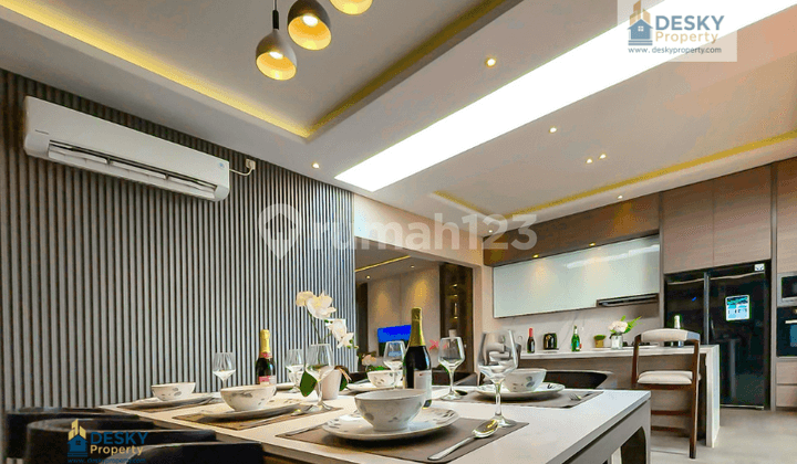 New Home 2 Lt Arneva Lavesh Tanah Luas Di Kota Harapan Indah Bks