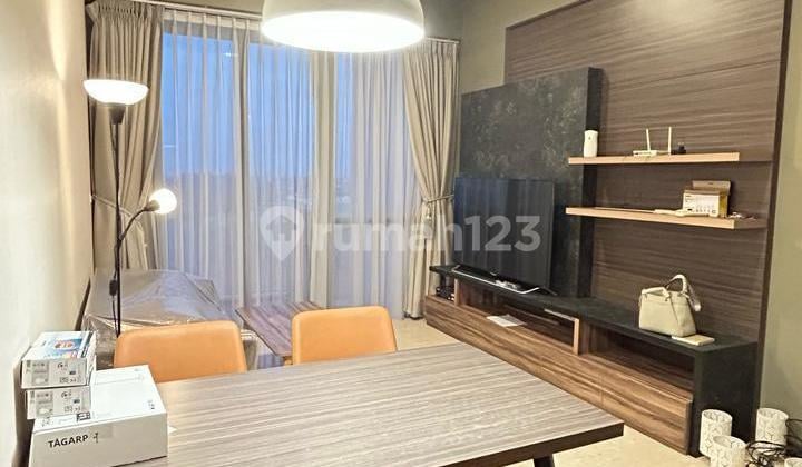 Sewa Apartemen Marigold Nava Park 2 Kamar Tidur Furnished Bsd