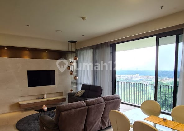 Sewa Apartemen Marigold Nava Park Bsd 3 Kamar Tidur Furnished