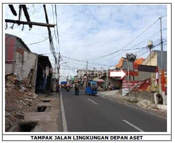 Dijual Aset untuk Tempat Usaha Daerah Tebet (Jl. Bukit Duri) Luas Tanah 536 M2