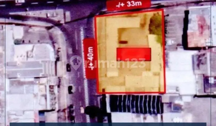 Land + Shop House Very Strategic Location Hook Position Roxy Cideng Central Jakarta
