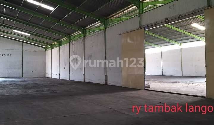 Tambak Langon Great Warehouse, Near the Toll, Teluk Lamong, Concrete Floor. Tambak Langon Great Warehouse, Near the Toll, Teluk Lamong, Concrete Floor.