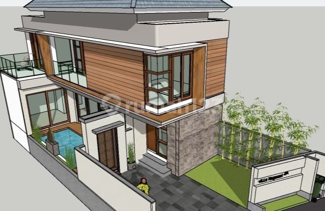 for sale 2-story semi villa east denpasar