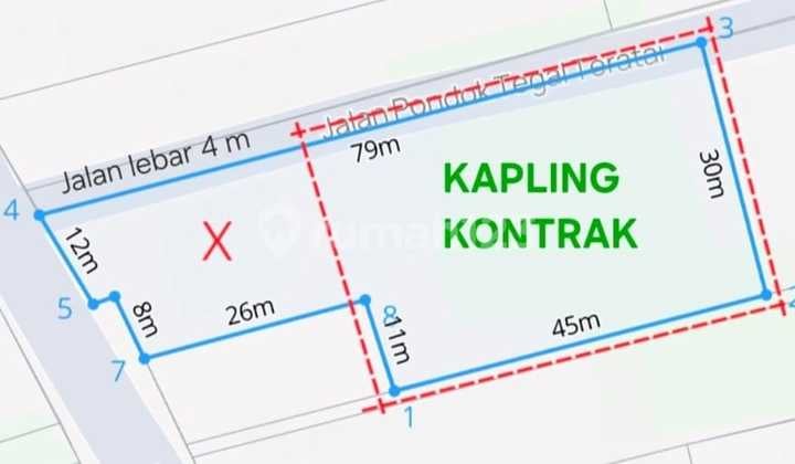 Tanah Luas di Lokasi Strategis - Seminyak, Badung