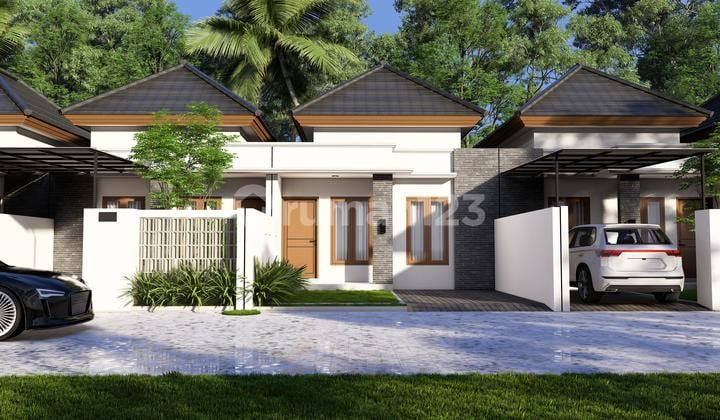 Rumah Modern Minimalis Dalam Cluster Tipe 50/100 - Benoa, Badung