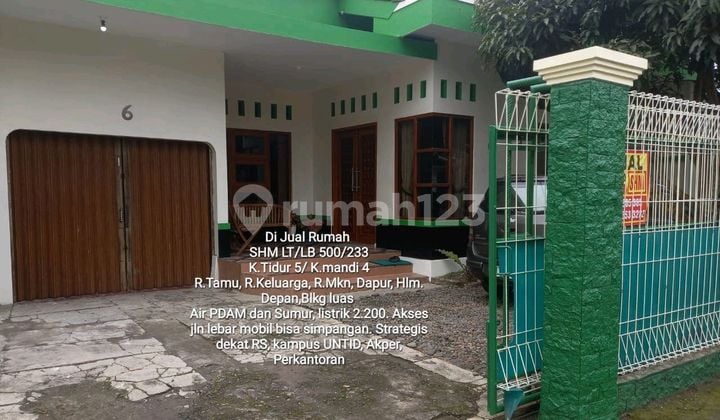 Rumah Nyaman Siap Huni di Kramat Utara, Magelang Utara