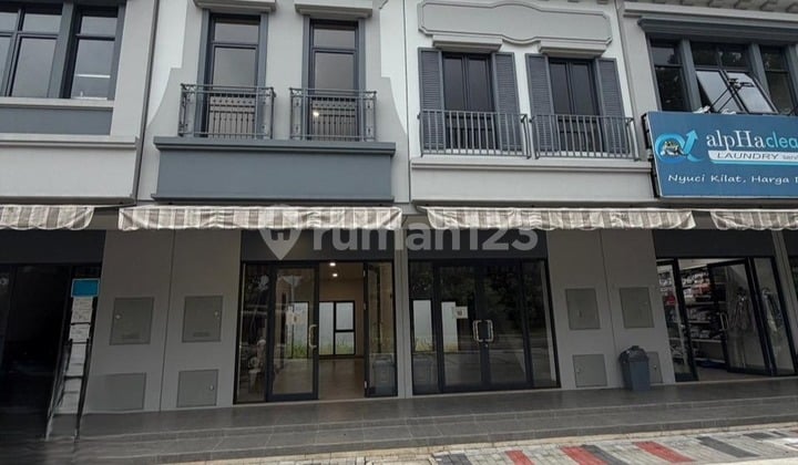 Ruko Siap Usaha Hadap Jalan di BSD City!