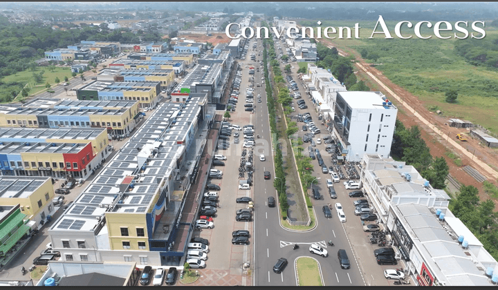 Pasti Cuan! Ruko Terletak di Pasar Modern Baru di Gading Serpong
