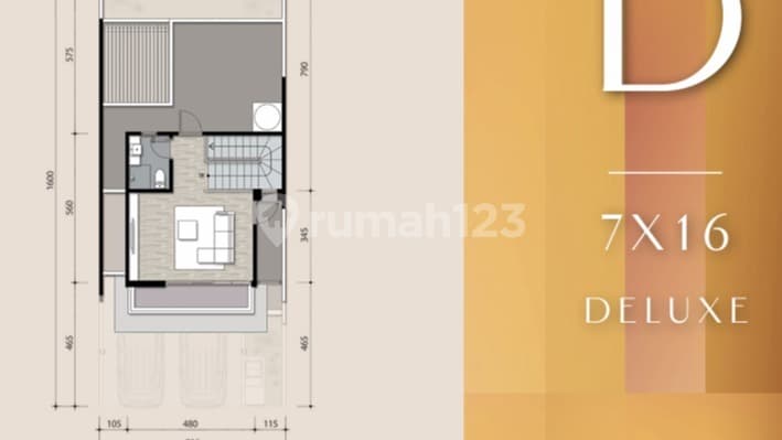 Bisa KPR! Hunian Nempel Umn 3 Lantai Hanya 3 M-An Stock Terbatas
