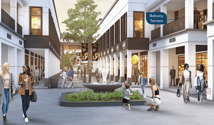 Ruko 2 Lantai Dikelilingi Cluster Elite Lebar 4,5 SHM