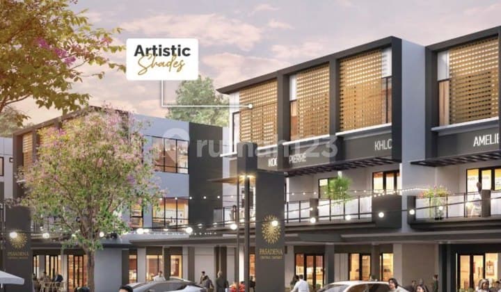 Ruko 3 Lantai Dekat Umn di Pasadena Square