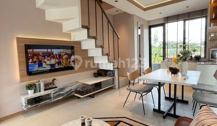 Hunian Murah 2 Lantai Under 1 M Cicilan Rendah Nemel BSD Gs