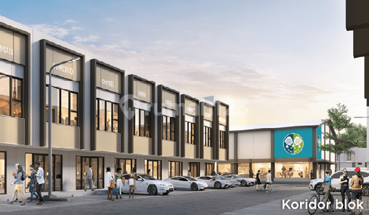 Ruko Serbaguna 2 Lantai Lokasi Dekat Cluster Terhuni!