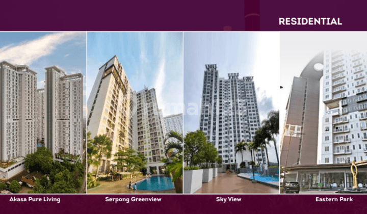 Cheapest! Apartment in the Center of BSD for Only 400 Million!