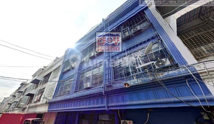 Ruko 3 Gandeng di Jembatan Lima Permai Gambir Jakarta Pusat