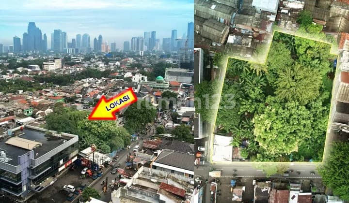 Tanah Komersil Lokasi Strategis Mampang Prapatan Jakarta Selatan
