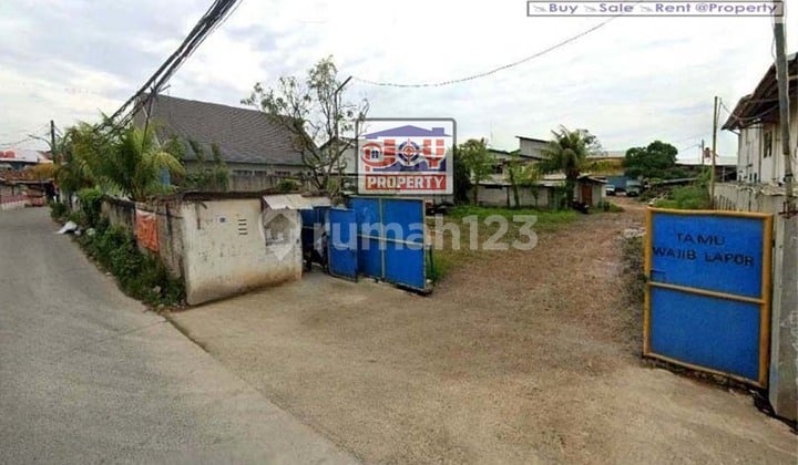 Gudang dan Tanah Jl Yos Sudarso Jurumudi Baru Benda Tangerang