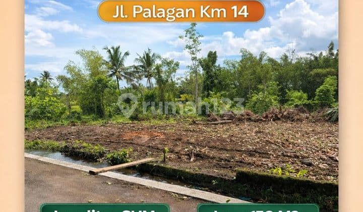 Jual Tanah Murah Jogja Jl. Palagan Km 14 Luas 150 M2 Shmp