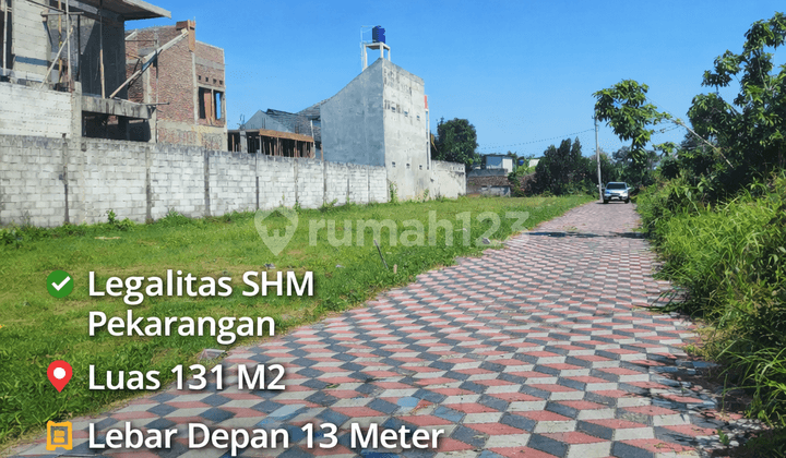 Jual Tanah Sleman Maguwoharjo Dekat Jogja Bay Siap Bangun Shmp