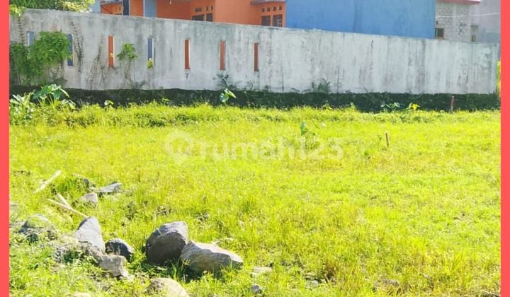Tanah Area Jl Kaliurang Km10 Dekat Pasar Gentan SHM