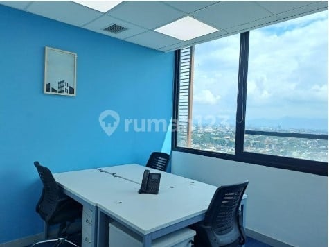 Business Space / Office for 5 - 6 People in Head Quarter Apartment 20th Floor, Asia Afrika Bandung