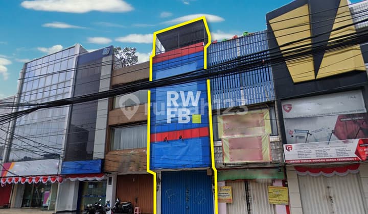 Ruko 4 Lantai Siap Pakai di Jalan Arteri Pondok Indah