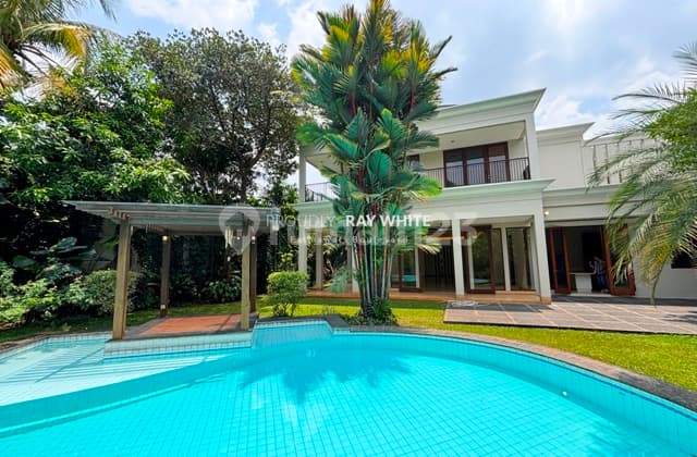 Two-Story Luxurious Compound House At Cilandak