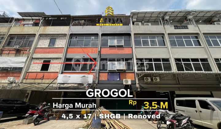Ruko Murah di Grogol Permai Sudah Renov Siap Pakai