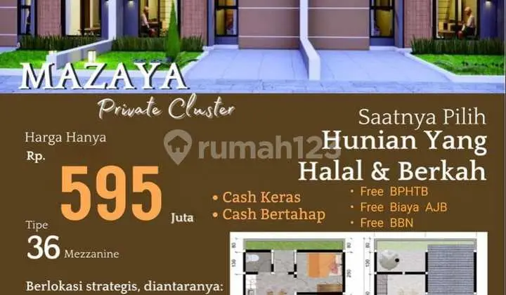 Rumah Baru 1.5 Lantai (Progress 70%) Margahayu Raya Bandung